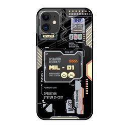QRIOH Typography Printed iPhone 12 Back Case Mobile Accessories-image-17