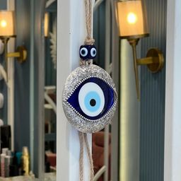 Blue Beads Evil Eye Wall & Door Hanging.-picture-31