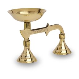 POSHIFY Brass Dhoop Kal (special) - Luxury Puja Essentials-image-59