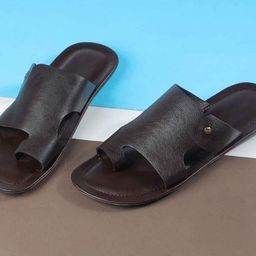 Mochi Men Leather Comfort Sandals-image-98