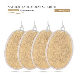 CareDone Set Of 4-Pcs Natural Body Scrubber Loofah-6