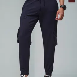 MADSTO Men Pack Of 2 Relaxed-Fit Regular Trousers-picture-13