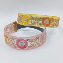 Choko Set of 2 Girls Lace Hairband-28