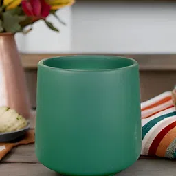 LASAKI Clara Green Deep Jungle Ceramic Planters-image-30