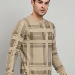 OGEN Men Checked Pullover Sweatshirt-image-99