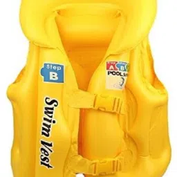 Body Vest Float For Swimming - Yellow-Medium Inflatable Swimming Vests-47