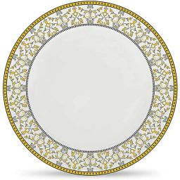 Diva Morrocan Gold Large Dinner Plate Set of 6 pcs, 11" Inch, Opalglass, Dinner Plate-picture-17