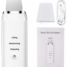 Professional Ultrasonic Ion Skin Peeling Blackhead Facial Massager Machine Cleaner Scrubber Professional Facial Steamer-image-60