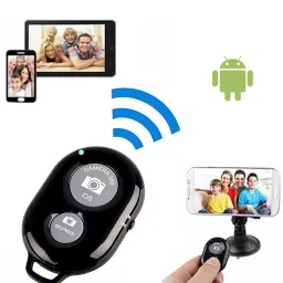 BUFONA Wireless Bluetooth Remote Controller Shutter Button for Selfie Photos & VideosCamera Remote Control image 2