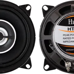hault HT-401 4" Inch |220 Watt| 2 Way High Performance |Set of 2Pcs (Black) 4" INCH HT-401 Component Car Speaker image 4