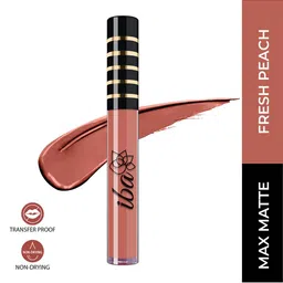 Iba Maxx Matte Liquid Lipstick Fresh Peach - 2.6 ml-1