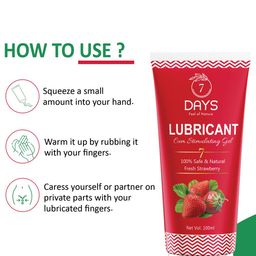 7 DAYS 2-Pcs Lubricant & Stimulating Gel - 100ml Each image 2