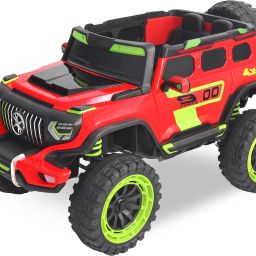 Kids Premium MDX-900 RED 4 X 4 Jeep Battery Operated Ride On-image-17