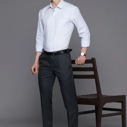 Raymond Men Slim Fit Formal Trousers-image-64