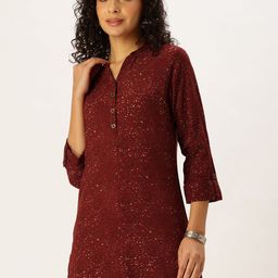AMUKTI Mandarin Collar Printed Tunic-picture-19
