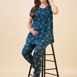 AV2 Women Printed Night suit-image-99