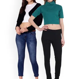 SCORPIOUS Women Pack of Shrug and Top-image-41