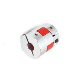 Aluminum OD:25mm L:30mm Flexible Spider Shaft Coupling Bore: 8x8mm-56