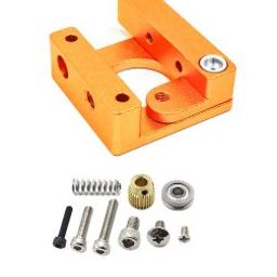 Left Side MK8 extruder Aluminum 3D Printer Block-1