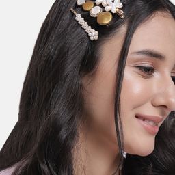 DressBerry Women Set of 4 Embellished Hair Accessory Set-11