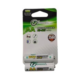 TURBOCELL AA Rechargeable Batteries 2500 mAh 1.5v Battery for Toys, Clock, Gaming Console, Torch, Remote, Trimmer etc Pack of 2 - RS7519TURBOCELL AA Rechargeable Batteries 2500 mAh 1.5v Battery for Toys, Clock, Gaming Console, Torch, Remote, Trimmer etc Pack of 2 - RS7519-18