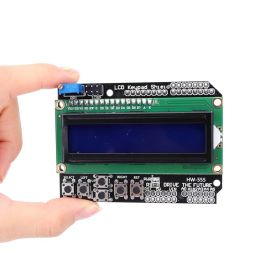16x2 LCD Keypad Shield Arduino LCD Keypad 1602 LCD Keypad Shield With Blue Backlight For Arduino Blue Screen Backlight Versatile LCD Keypad For Electronics Projects - SD00716x2 LCD Keypad Shield Arduino LCD Keypad 1602 LCD Keypad Shield With Blue Backlight For Arduino Blue Screen Backlight Versatile LCD Keypad For Electronics Projects - SD007 image 3