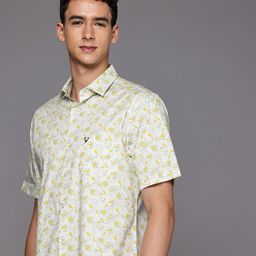 Allen Solly Tropical Printed Sport Fit Casual Shirt-image-58