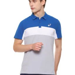 Asics Multicolor Regular Fit Sports Polo T-Shirt-image-91