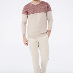 Basics Beige Soft Washed Chinos-image-9