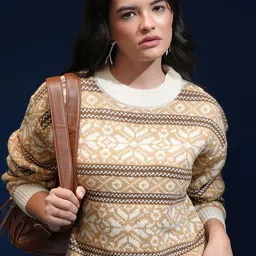 ESPYR By Tokyo Talkies Women Round Neck Pullover-image-32