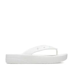 Crocs Women's Classic Snow White Flip Flops-image-105
