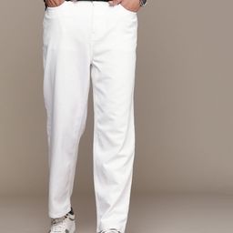 FCUK Men Loose Fit Mid-Rise Stretchable Jeans-image-52
