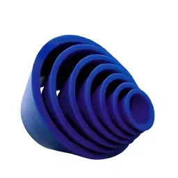 Borosil Silicon Sleeve Set Blue Color for Crucible, LASSC8888001 (Set of 7)-21