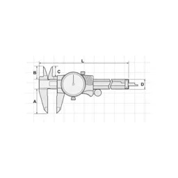 KENCY Dial Caliper 150 mm Least Count 0.02 mm, CY1502 image 2