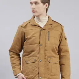 Monte Carlo Brown Cotton Regular Fit Jacket-picture-26