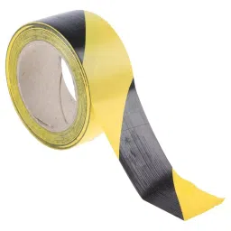 RS PRO Black/Yellow PVC 33m Lane Marking Tape, 0.14 mm Thickness Model No 1971012-image-11