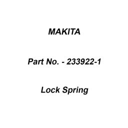 Makita Lock Spring Size 24 mm Suitable For 4112HS, Part No 233922-1-image-11