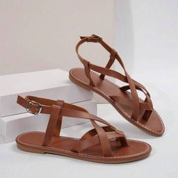 GLO GLAMP Women Open Toe Earthy Elegance Flats-28