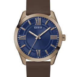 GUESS Men Embellished Dial & Straps Analogue Watch GW0894G3-89