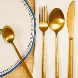 Home4U Amya Gold Stainless Steel Tea Spoon (6 Pcs)-64