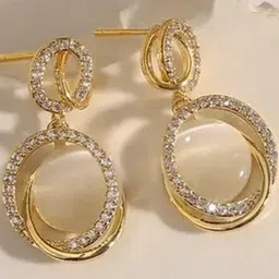 ONUYX Circular Drop Earrings image 4
