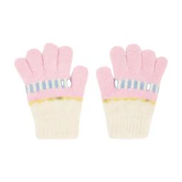 Pantaloons Junior Pink Solid Gloves-picture-17