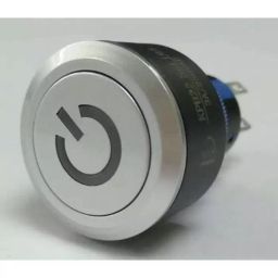 RS PRO Illuminated Push Button Switch Panel Mount 22.2 mm Cutout SPDT White LED 250 V AC, 1758955-image-69