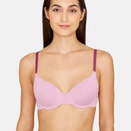 Zivame Purple Medium Coverage Padded T-Shirt Bra-image-36