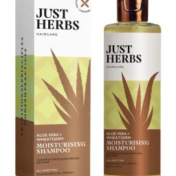 JUST HERBS Aloe Vera + Wheatgerm Moisturising Shampoo - 200 ml-29