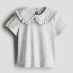 H&M Girls Collared Cotton Top-image-13