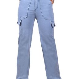 Hayler Women Stretchable Cargo Styles Jeans-image-35