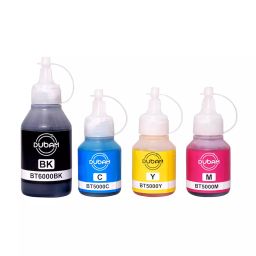 Dubam Refill Ink for Brother DCP T310 , T510 , T910 , T710 , T4000W , T4500W , T300W , T800W , T700 , T810 , J100 Cyan, Magenta, Yellow, Black-3