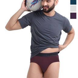 FREECULTR Pack Of 4 Men Basic Anti Bacterial Micromodal Airsoft Brief-image-56