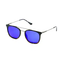 Enrico Eyewear Blue Wayfarer Sunglasses for Men-picture-43